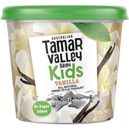 Tamar Valley Kids Greek Style Yoghurt Vanilla