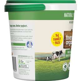 Five:am Organic Natural Yoghurt