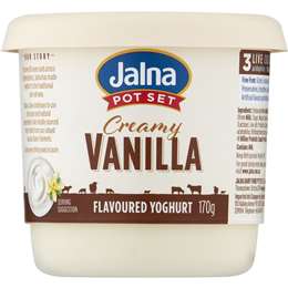 Jalna Creamy Vanilla Flavoured Yoghurt