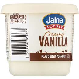 Jalna Creamy Vanilla Flavoured Yoghurt