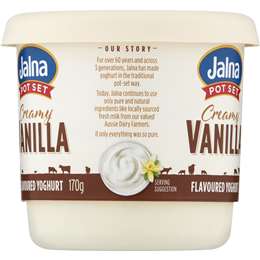 Jalna Creamy Vanilla Flavoured Yoghurt