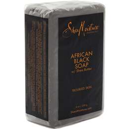 Shea Moisture African Black Soap Bar With Shea Butter Each