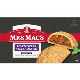Mrs Mac's Meat Lovers Pizza Pasties
