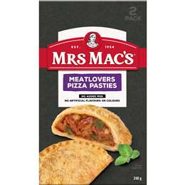 Mrs Mac's Meat Lovers Pizza Pasties