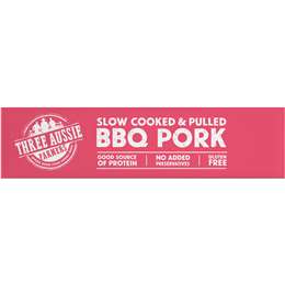 Three Aussie Farmers Slow Cooked Pulled Pork 