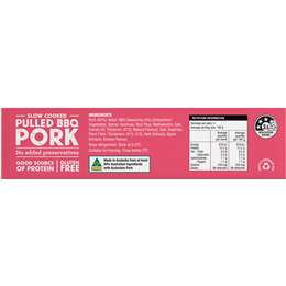 Three Aussie Farmers Slow Cooked Pulled Pork 