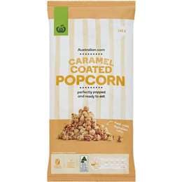 Woolworths Caramel Coated Popcorn