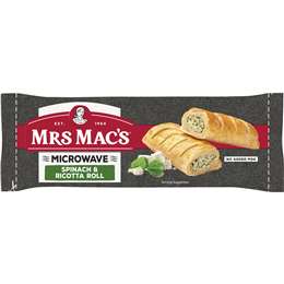 Mrs Mac's Microwave Spinach & 140g