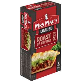 Mrs Mac's Loaded Roast Of The Day Pies