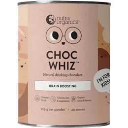 Nutra Naturals Choc Whiz Brain Boosting Drinking Chocolate