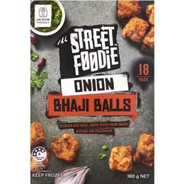 Street Foodie Onion Bhaji Balls 