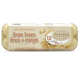 Stroud Valley Harvest 12 Extra Large Free Range Eggs