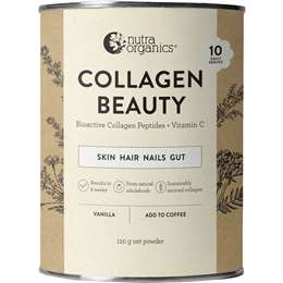 Nutra Naturals Collagen Beauty Skin Hair Nails Gut Vanilla