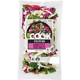 Woolworths COOK Stir Fry Mix Asian Style Vegetables