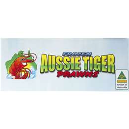  Thawed Medium Cooked Tiger Prawns