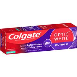 Colgate Optic White Purple Toothpaste 100g