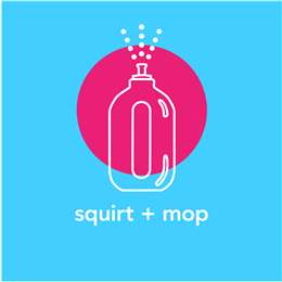 method squirt and mop almond