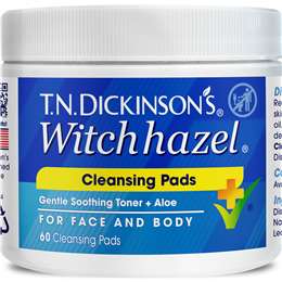 T.N. Dickinson's Witch Hazel Cleansing Pads 60 pack
