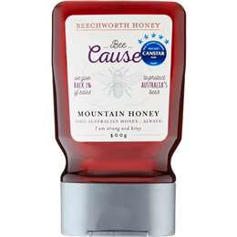 Beechworth 100% Australian Bee Cause Mountain Honey Squeeze