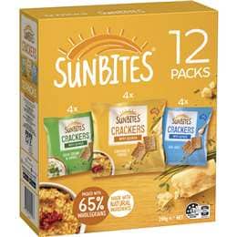 Sunbites Variety Box 12 pack