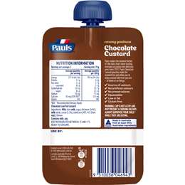 Pauls Custard Pouch Chocolate Chocolate