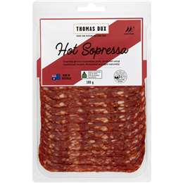 Thomas Dux Sliced Hot Sopressa