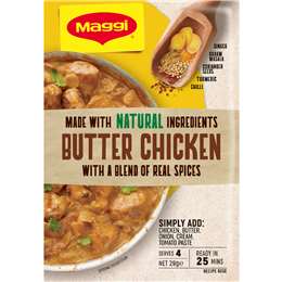 Maggi Dry Recipe Bases Indian Style Butter Chicken
