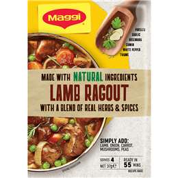 Maggi Dry Recipe Bases Lamb Ragout Recipe Base 37g