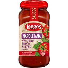 Leggo's Napoletana With Chunky Tomato & Herbs Pasta Sauce 500g