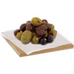 Woolworths Olives Mixed Marinated per 100g