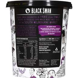 black swan yoghurt woolworths