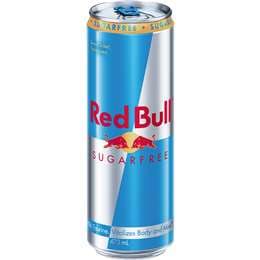 Red Bull Sugar Free Energy Drink Can