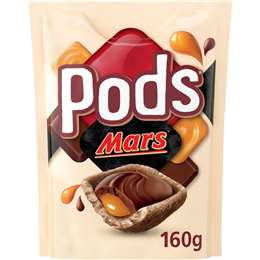 Pods Mars Chocolate Snack & Share Party Bag 160g