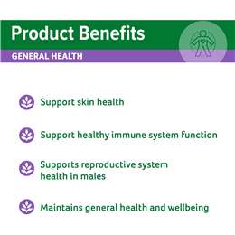 Cenovis Zinc Plus Tablets For General Wellbeing + Skin Health