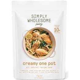 Simply Wholesome Pantry Creamy One Pot  All Natural Recipe Base