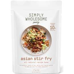 Simply Wholesome Pantry Asian Stir Fry All Natural Recipe Base