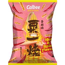 Calbee Grill-a-corn Hot & Spicy Flavour 80g