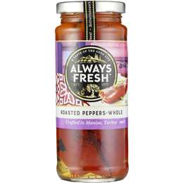 Always Fresh Roasted Peppers Whole