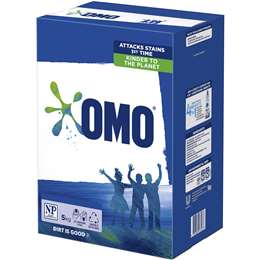 Omo Active Clean Laundry Washing Powder Front & Top Loader 5kg | Woolworths