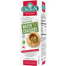Orgran Quinoa Wafer Crackers Quinoa