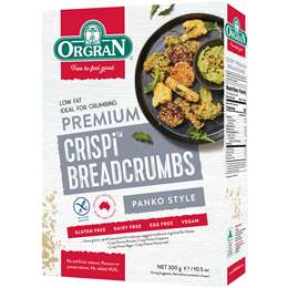 Orgran Gluten Free Breadcrumbs Premium Panko