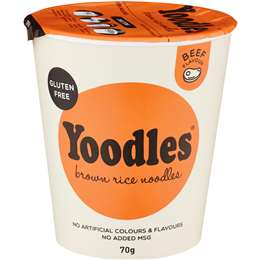 Yoodles Brown Rice Noodles Beef