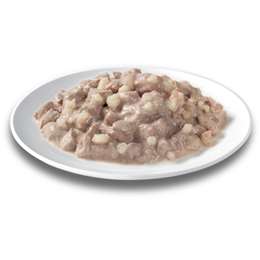 Dine Saucy Morsels With Tuna Mornay & Cheese Wet Cat Food Tray