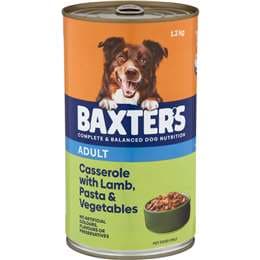 Baxter's Wet Dog Food Casserole Lamb, Pasta & Veg 1.2kg