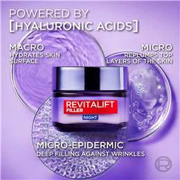 L'oreal Revitalift Filler Night Cream