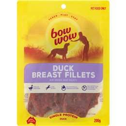 Bow Wow Naturals Duck Fillets Dog Treats