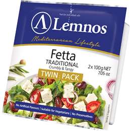Lemnos Traditional Fetta Twin