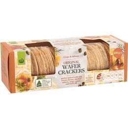 Woolworths Original Wafer Crackers