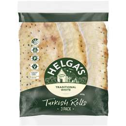 Helga's Turkish Roll White