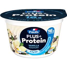 Pauls Plus Protein Vanilla Yoghurt